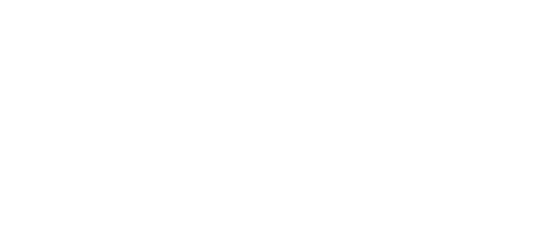 The image shows a logo with stylized text and a heart-shaped symbol against a dark background.